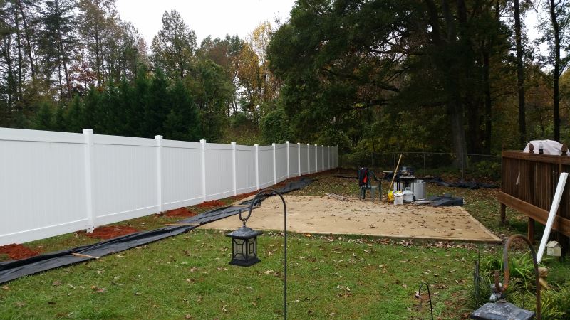 Vinyl Fence Fort Mill SC Contractor and Installer