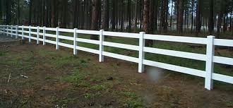 Vinyl 3 Rail Fence Fort Mill SC Contractor